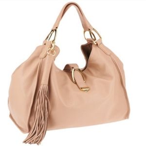 G.I.L.I Leather Stirrup Hobo